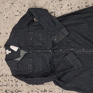 Maternity denim dress size medium  bnwt